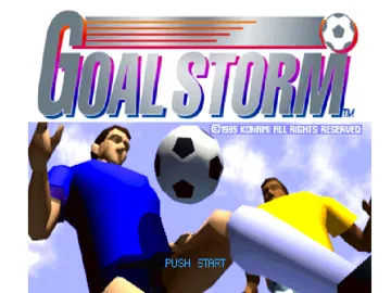 Goal Storm (US) screen shot title